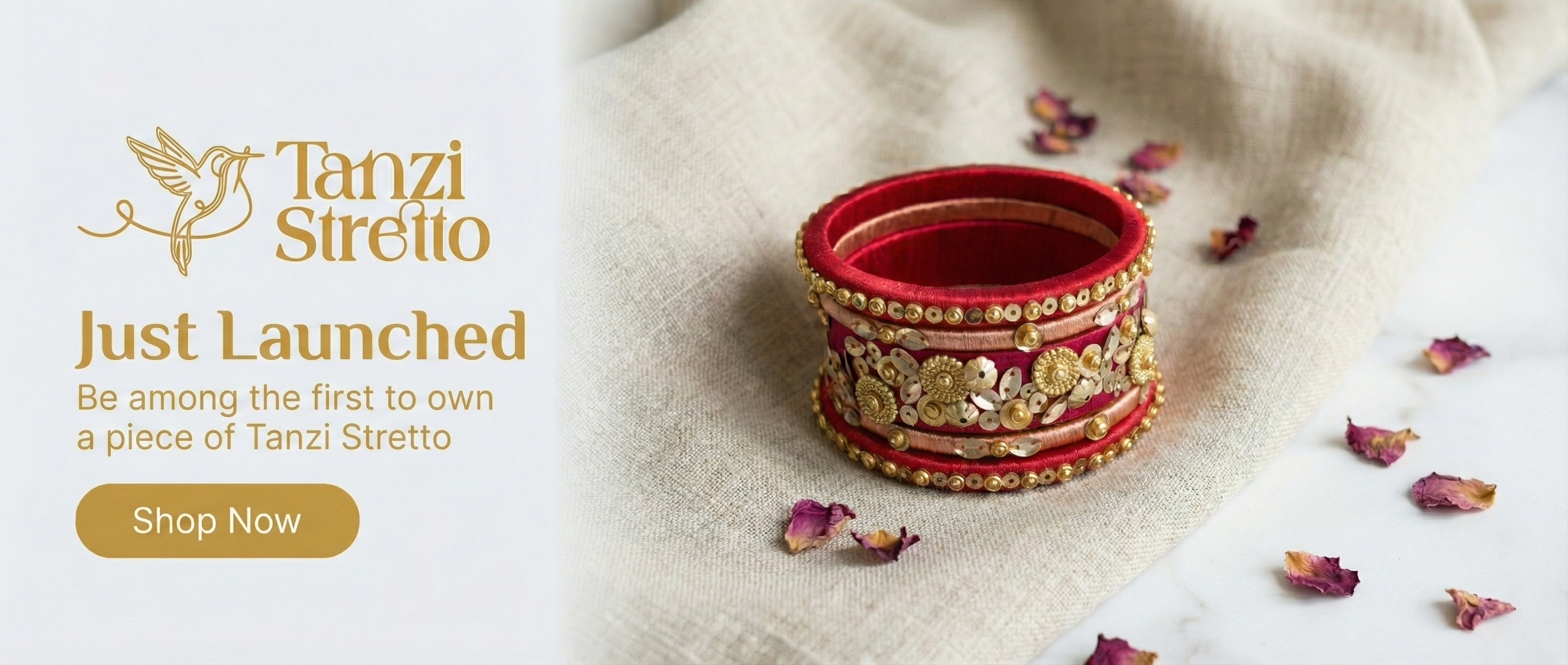Handcrafted Gold Bangles
