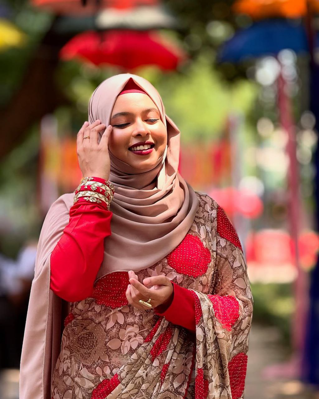 Celebrity wearing our bangles