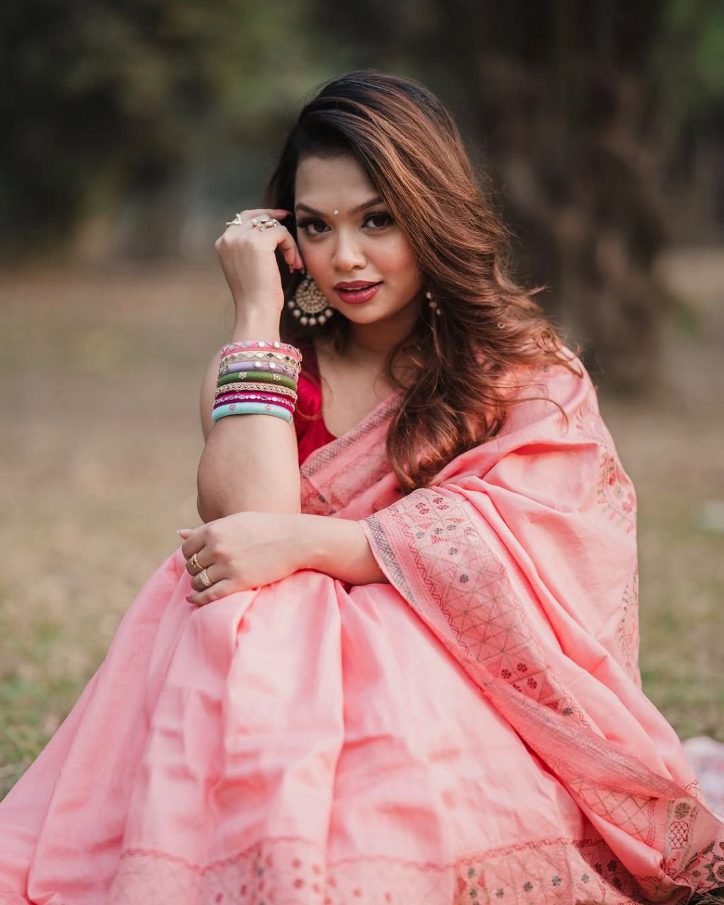 Celebrity wearing our bangles