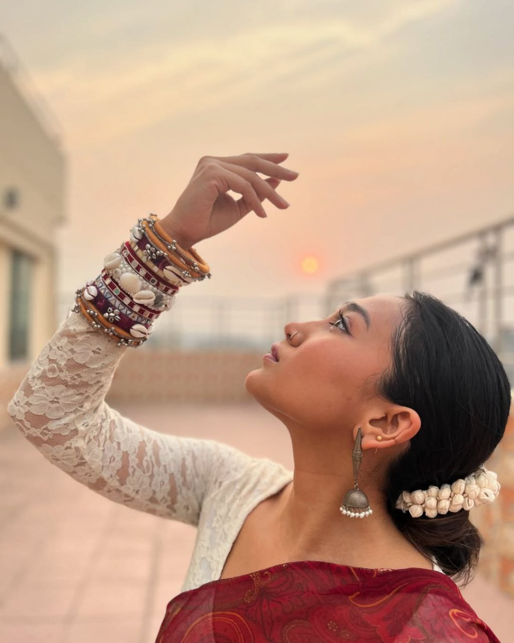 Celebrity wearing our bangles